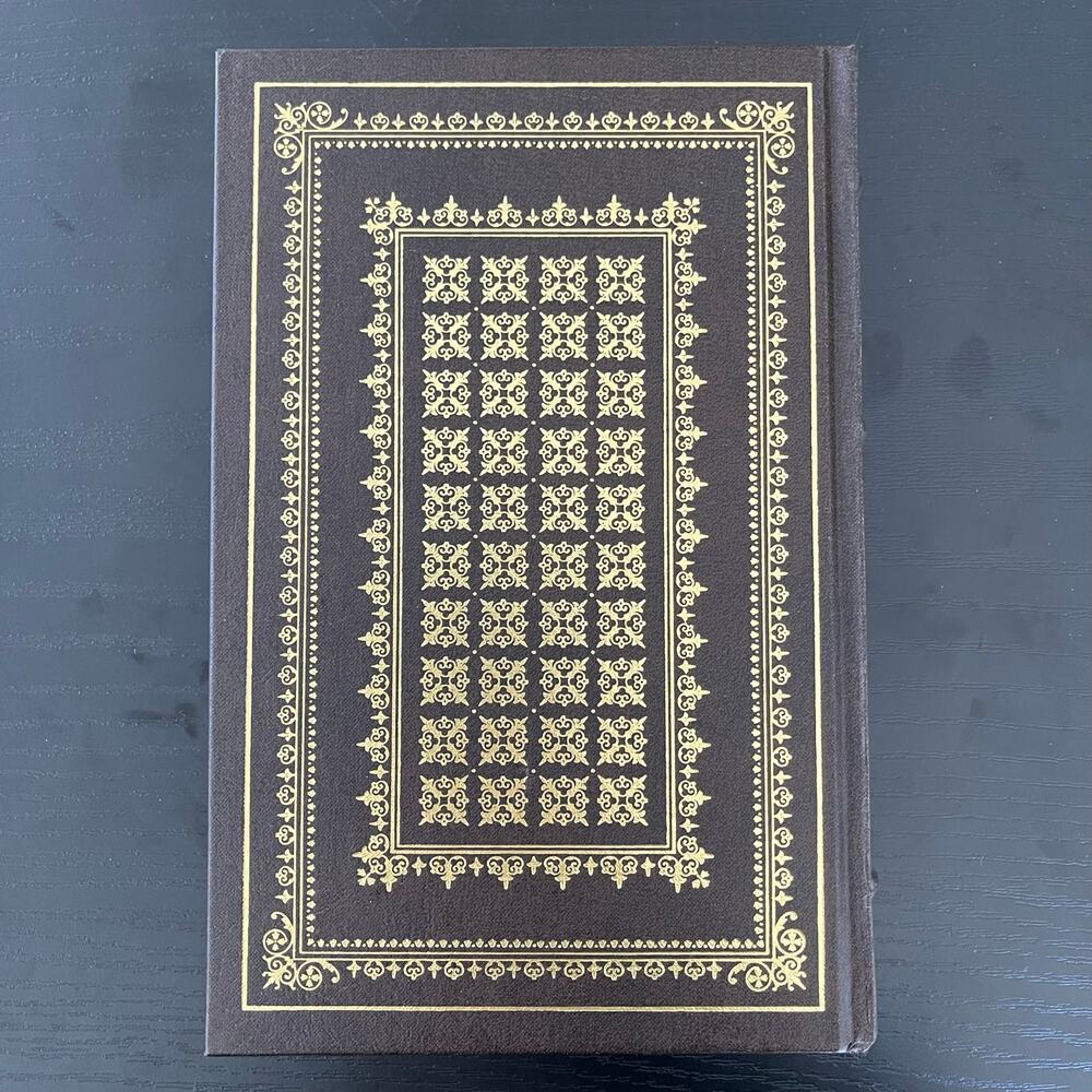 Selected Lives by Plutarch Franklin Library Vintage Hardcover Leather Book 1982